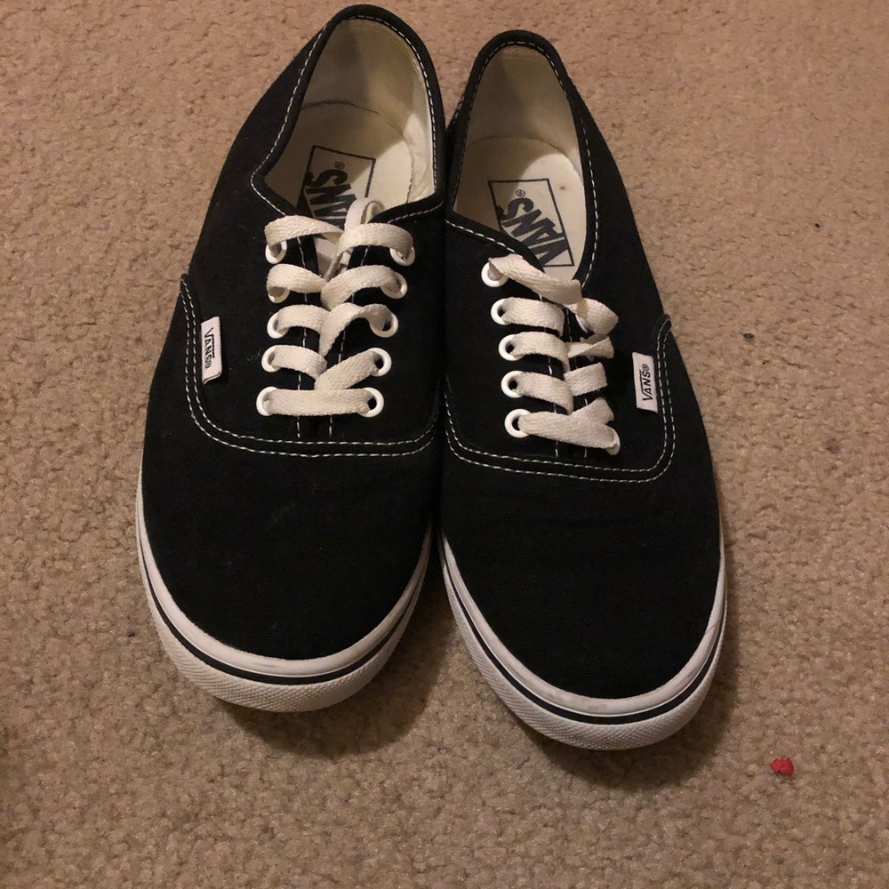 SOLD Black and white Vans